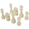 Mauro Ferretti set de piese de șah Quarzy 8 piese aur alb