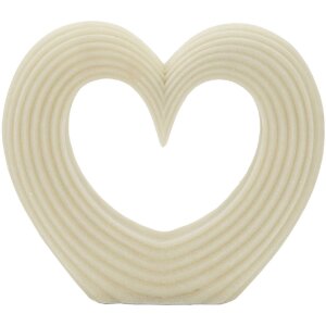 Mauro Ferretti Dekoobjekt Lovvy Quarzy 30x7x26 cm weiß