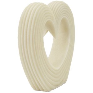 Mauro Ferretti Dekoobjekt Lovvy Quarzy 30x7x26 cm weiß