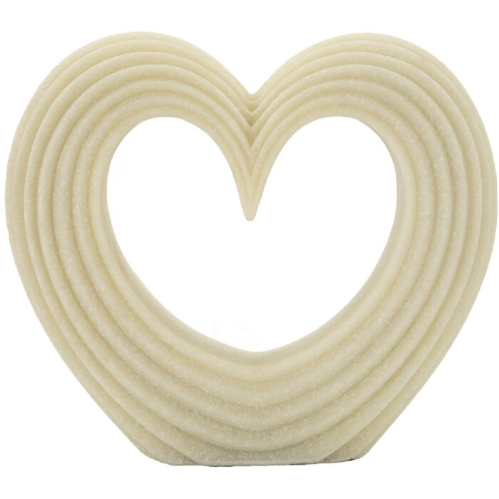 Mauro Ferretti Dekoobjekt Lovvy Quarzy 21x6x19 cm weiß