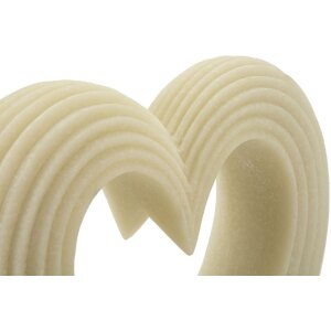 Mauro Ferretti Dekoobjekt Lovvy Quarzy 21x6x19 cm weiß