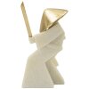 Mauro Ferretti figurină decorativă Samurai Toku Quarzy 14x9x24.5 cm aur alb