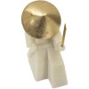 Mauro Ferretti figurină decorativă Samurai Toku Quarzy 14x9x24.5 cm aur alb