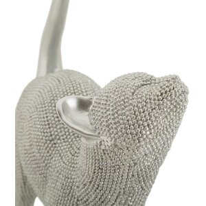 Mauro Ferretti figurină decorativă Sparky pisica 17.5x9x26 cm argint