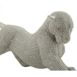 Mauro Ferretti Dekofigur Panther Sparky 32x9x11 cm silber