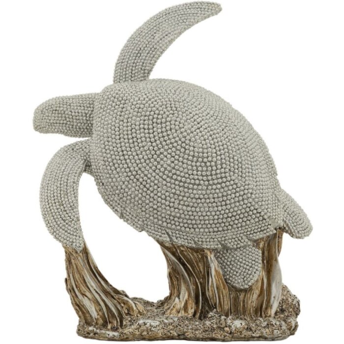 Mauro Ferretti figurină decorativă Turtle Sparky 19x10.5x22 argint