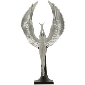 Mauro Ferretti Dekofigur Statue Sparky 26x9x48 cm silber...