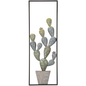 Mauro Ferretti decor de perete cactus cadru 31x2.5x90 cm...
