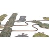 Mauro Ferretti decor de perete cactus 90x2.5x64 cm multicolor