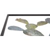 Mauro Ferretti decor de perete cactus cadru 50x1.3x50 cm verde albastru deschis