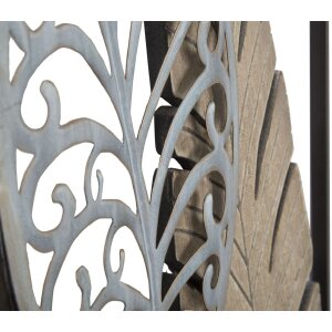 Mauro Ferretti Wanddeko Blätter 30,5x2,5x99,5 cm gold silber