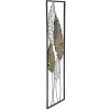 Mauro Ferretti Wanddeko Blätter 30,5x2,5x99,5 cm gold silber