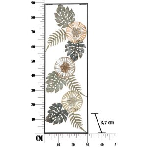 Mauro Ferretti decor de perete Too 30.5x2.5x88.5 cm multicolor