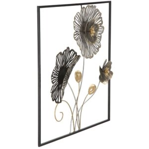 Mauro Ferretti Wanddekoration Square 50x5,5x50 cm mehrfarbig