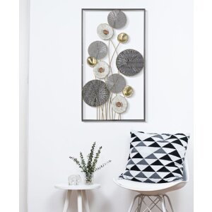 Mauro Ferretti Wandpaneel Grid 50x6x90,5 cm mehrfarbig