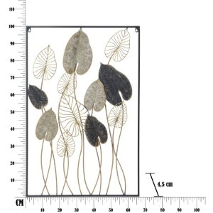 Mauro Ferretti Wandpaneel Centruy 66x4,5x100 cm mehrfarbig