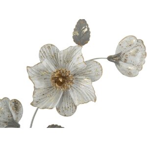 Mauro Ferretti Wandpaneel Flix 50x5,5x90,5 cm weiß gold