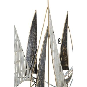 Mauro Ferretti Wandpaneel Veliero 91x2,5x55,9 cm mehrfarbig