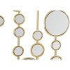 Mauro Ferretti panou de perete Oglinzi mici 35.5x1.5x90 cm de culoare aurie