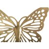 Mauro Ferretti decor de perete fluturi set 4 buc. 35x2x2916x2x12 cm de culoare aurie