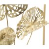 Mauro Ferretti panou de perete flori aurii 50x5x50 cm auriu