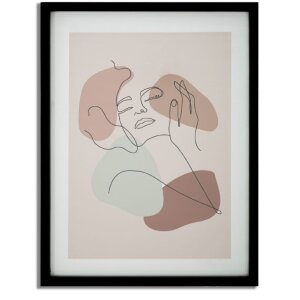 Mauro Ferretti Kunstdruck mit Rahmen Face 35x2x47 cm...