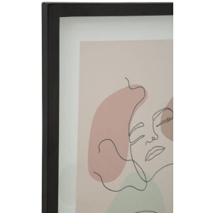 Mauro Ferretti art print cu ramă Face 35x2x47 cm multicolor
