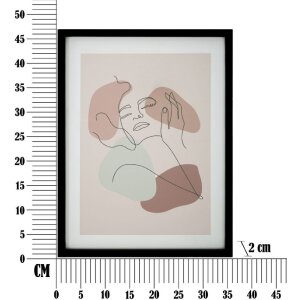 Mauro Ferretti art print cu ramă Face 35x2x47 cm multicolor