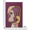 Mauro Ferretti perete mural Face 60x3x90 cm multicolor