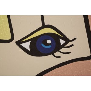 Mauro Ferretti perete mural Face 60x3x90 cm multicolor