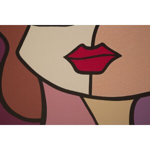 Mauro Ferretti perete mural Face 60x3x90 cm multicolor