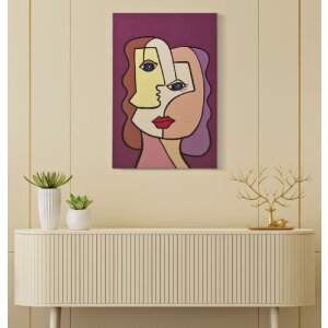 Mauro Ferretti perete mural Face 60x3x90 cm multicolor