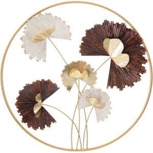 Mauro Ferretti Wandpaneel Reddy Round Ø 61x5,7 cm...