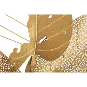 Mauro Ferretti panou de perete frunze de toamnă 53x4x84.5 cm de culoare aurie