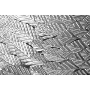 Mauro Ferretti panou de perete Ali Beauty Set 2 piese 37,5x3x100 cm argintiu