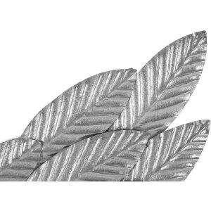 Mauro Ferretti panou de perete Ali Beauty Set 2 piese 37,5x3x100 cm argintiu