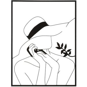 Mauro Ferretti panou de perete Femeie elegantă 60x1x80 cm...