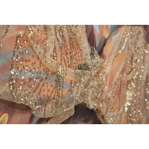 Mauro Ferretti perete mural Jennifer 70x3x100 cm multicolor