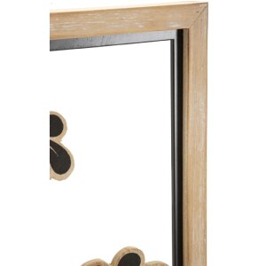 Mauro Ferretti Wandpaneel Girish 30x2,5x60 cm braun schwarz