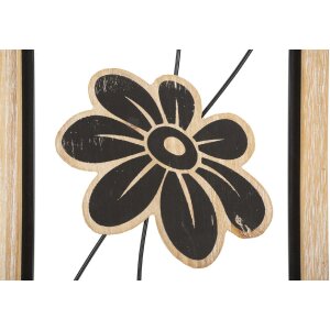 Mauro Ferretti Wandpaneel Koman 26x2,5x60 cm braun schwarz