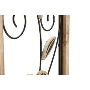 Mauro Ferretti panou de perete Koman 26x2.5x60 cm maro negru