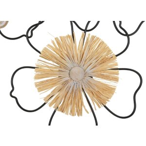 Mauro Ferretti panou de perete Itis 75x3.5x42 cm maro negru