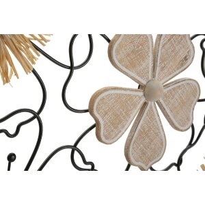 Mauro Ferretti panou de perete Itis 75x3.5x42 cm maro negru