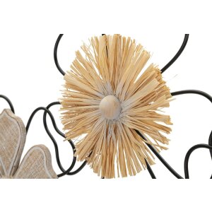 Mauro Ferretti panou de perete Itis 75x3.5x42 cm maro negru