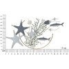 Mauro Ferretti panou de perete stea de mare 95.3x5x53.3 cm albastru