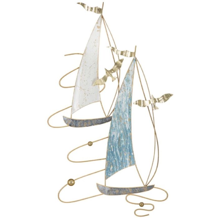 Mauro Ferretti panou de perete Vela Colour 51.4x4x87 cm albastru alb