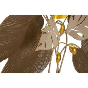 Mauro Ferretti panou de perete Browy 50.2x5.1x50.2 cm maro auriu