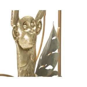 Mauro Ferretti panou de perete maimuță 28.6x3.8x74.3 cm gri auriu