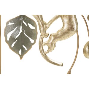 Mauro Ferretti panou de perete maimuță 28.6x3.8x74.3 cm gri auriu