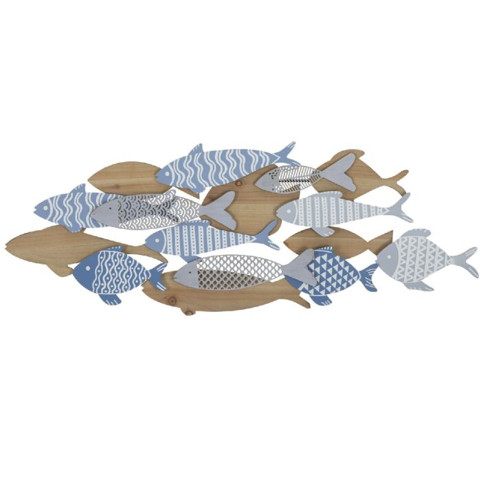 Mauro Ferretti panou de perete pește mare 91x3x33.5 cm multicolor